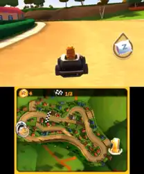 Image n° 1 - screenshots : Garfield Kart